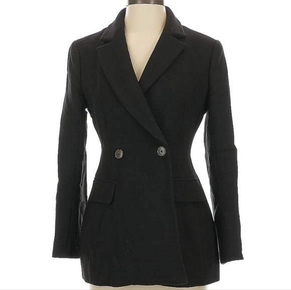 J. Crew Women's Evening blazer-jacket in Italian double-cloth wool blend 2 - Picture 1 of 5